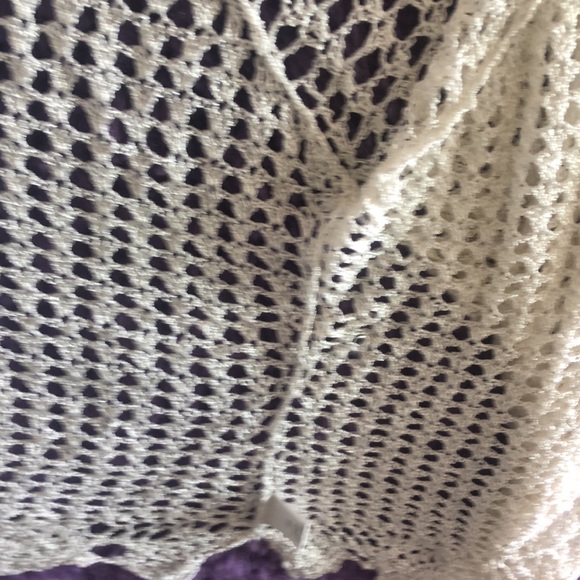 White Stringed cardigan - Picture 5 of 8